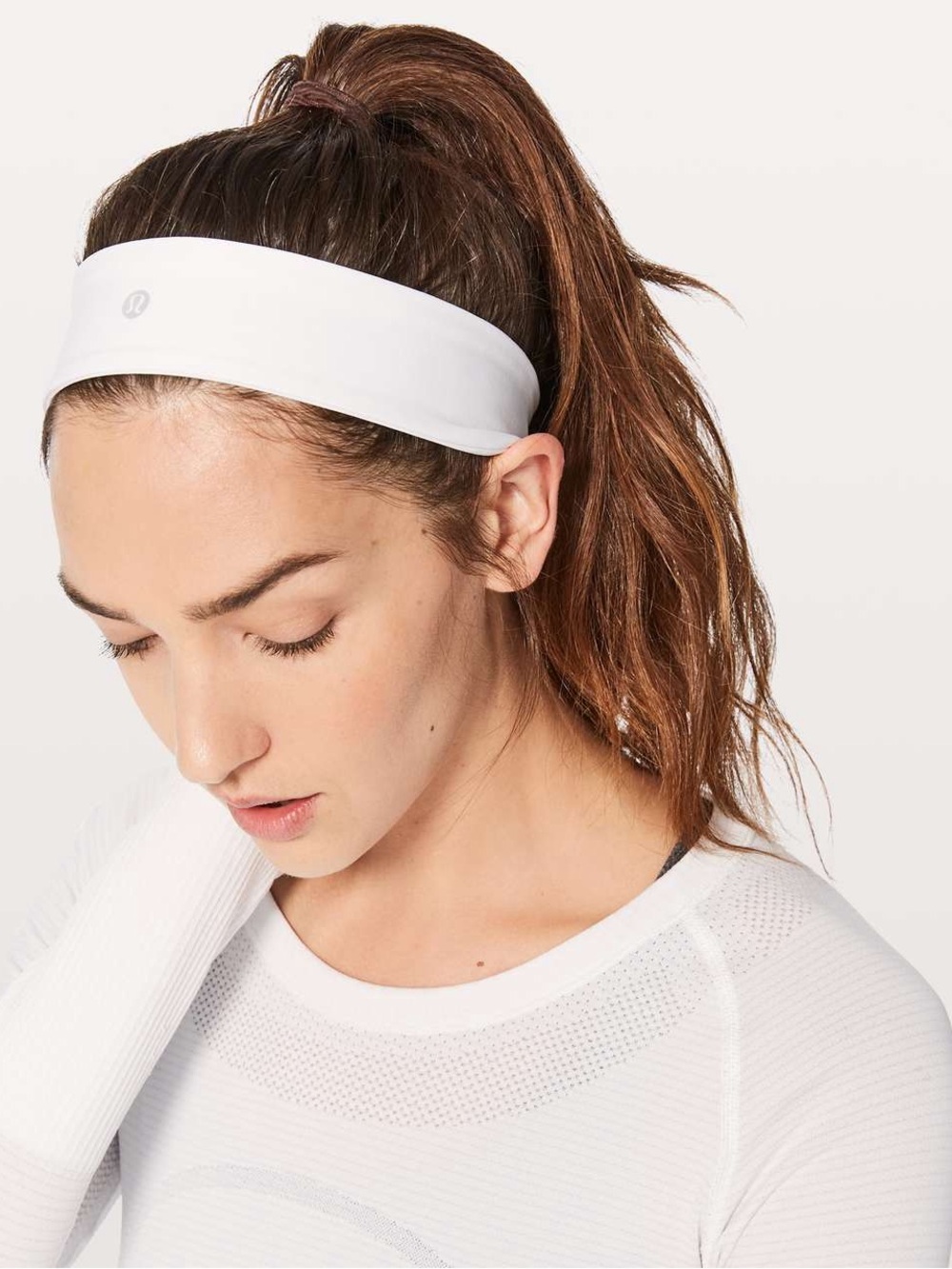 Lululemon Ivory Luxtreme Training Headband